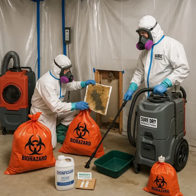 Contaminated Water Handling Protocols process in Sunrise Lake, PA