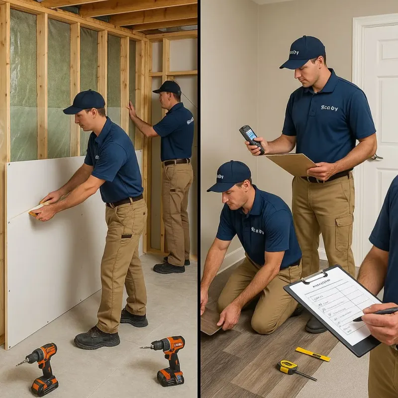 Repairs and Reconstruction process in Sunrise Lake, PA