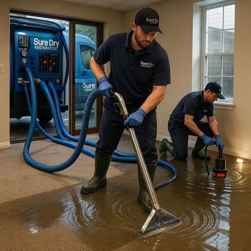 Water Extraction and Removal process in Sunrise Lake, PA